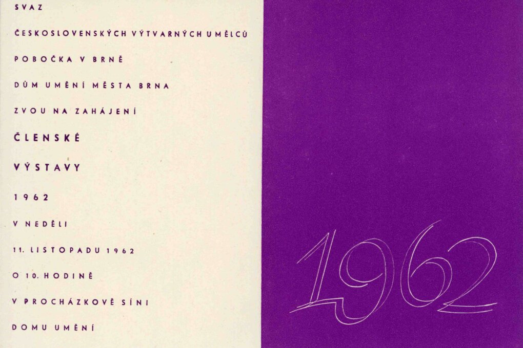 Členská výstava SČSVU 1962 Brno